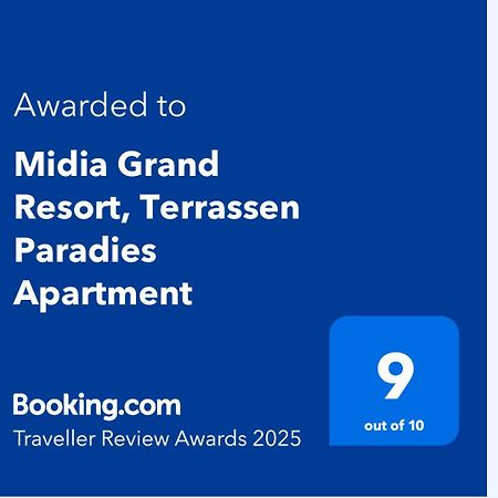 Midia Grand Resort, Terrassen Paradies Apartment 阿赫洛伊 外观 照片